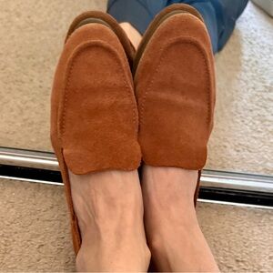 Target A New Day brown colored slip on loafers